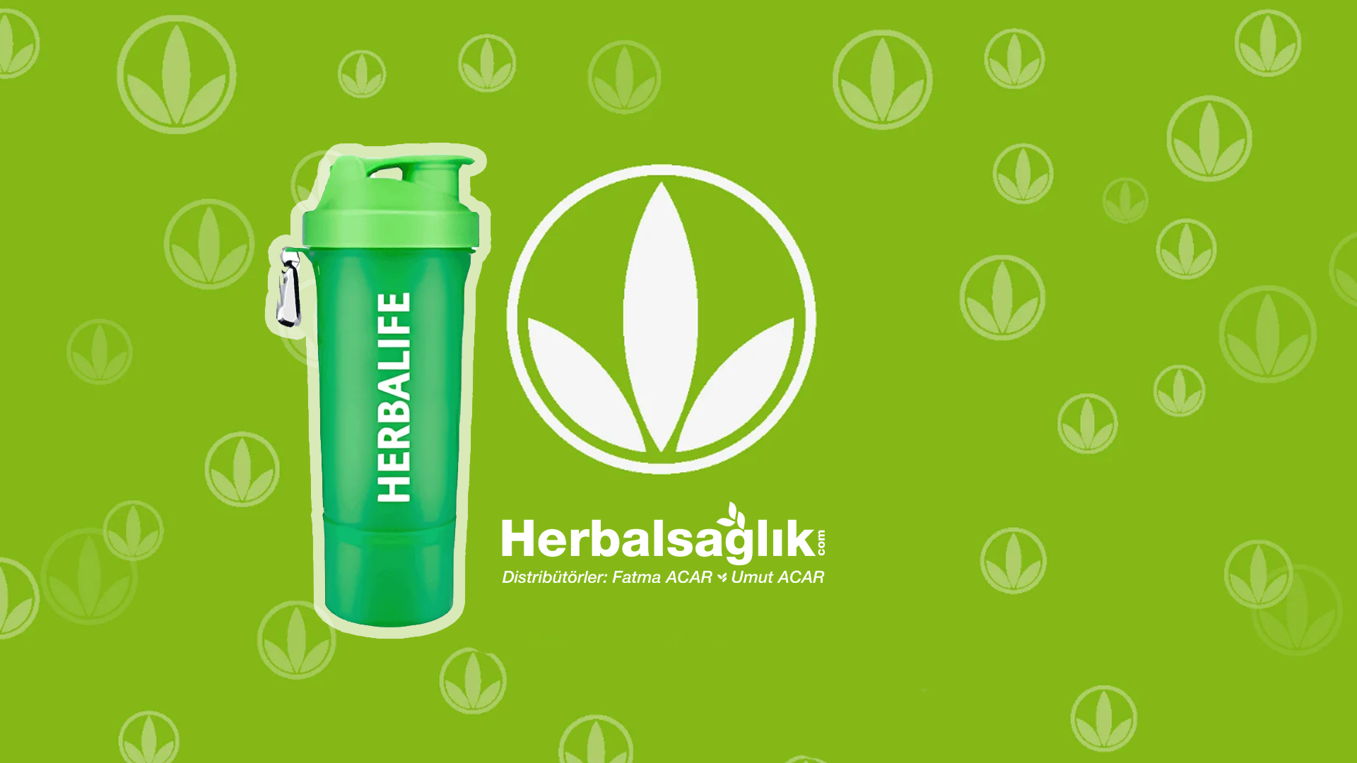 Herbalife Neon Shaker Yeşil